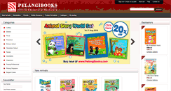 Desktop Screenshot of pelangibooks.com